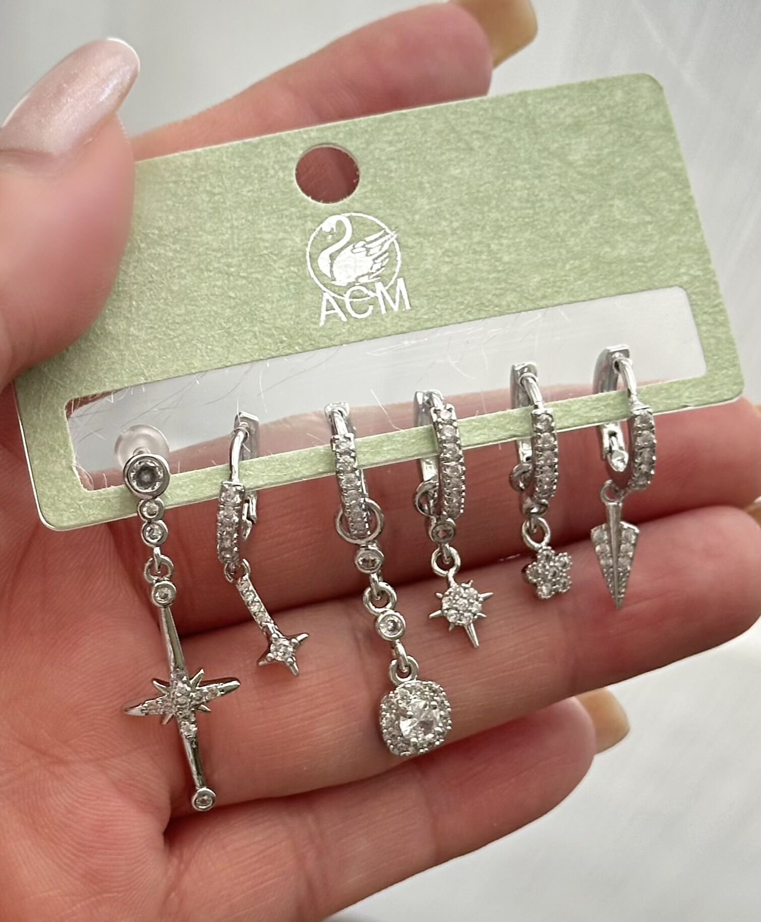 Altılı Küpe Seti No|12