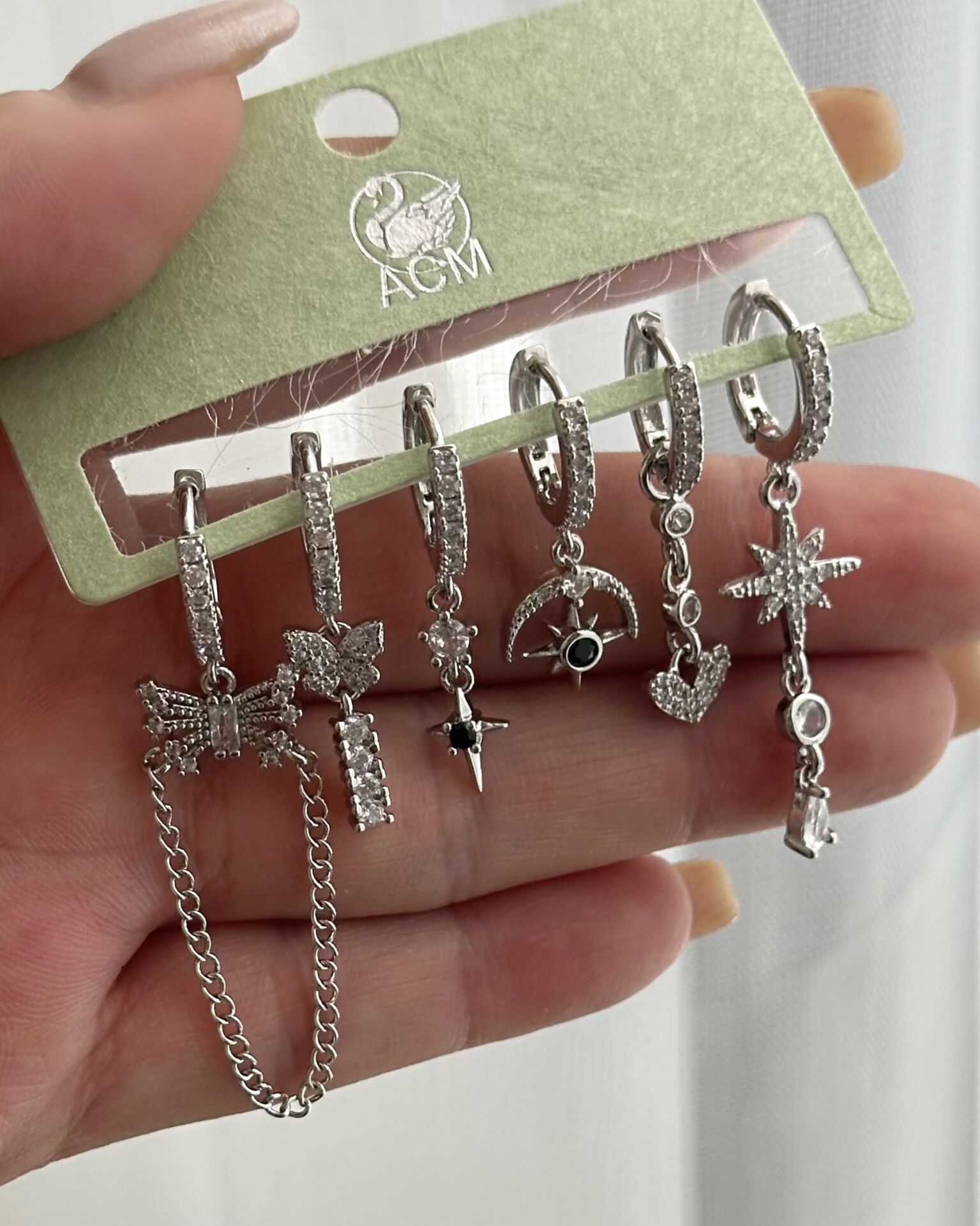 Altılı Küpe Seti No|9