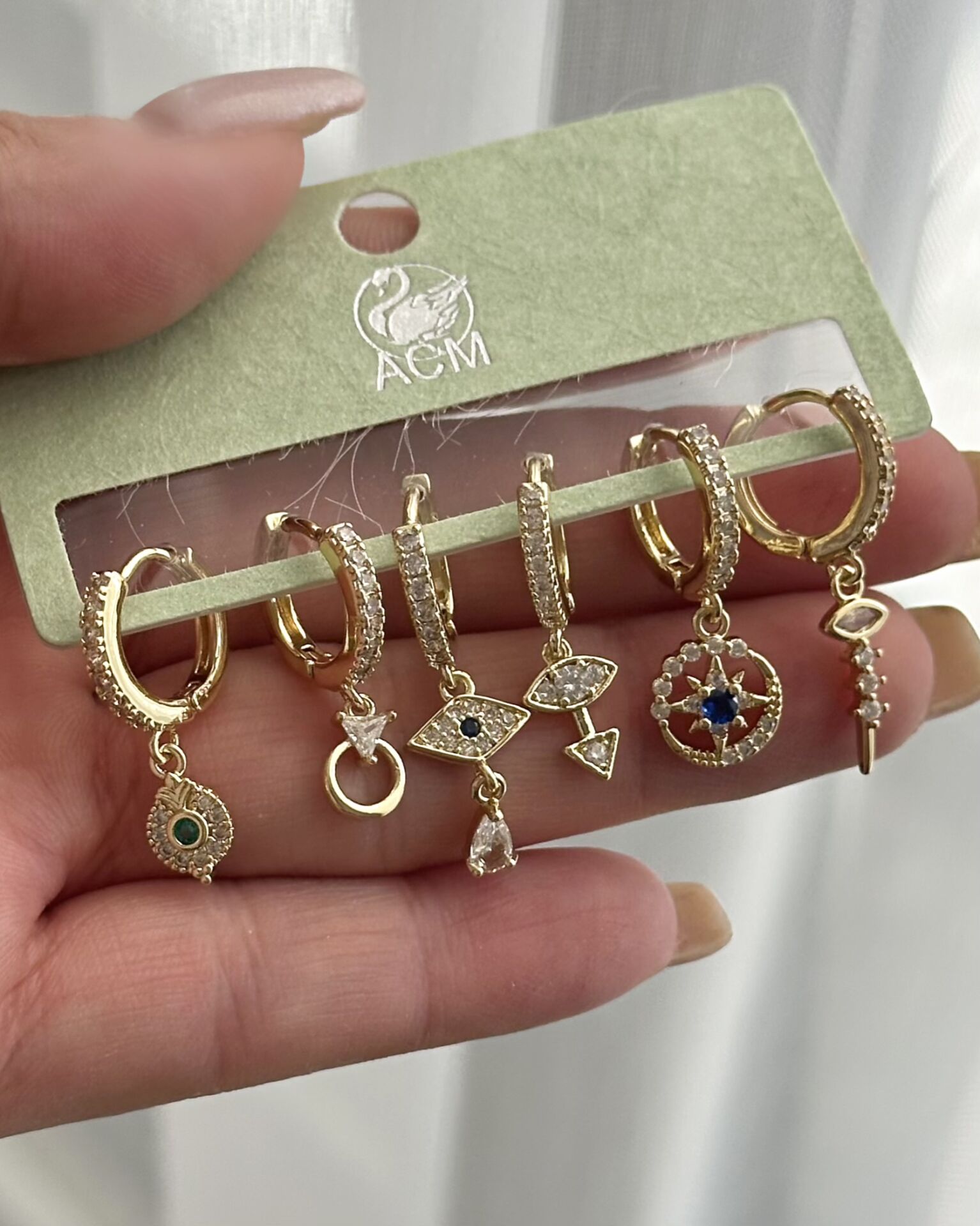 Altılı Küpe Seti No|5