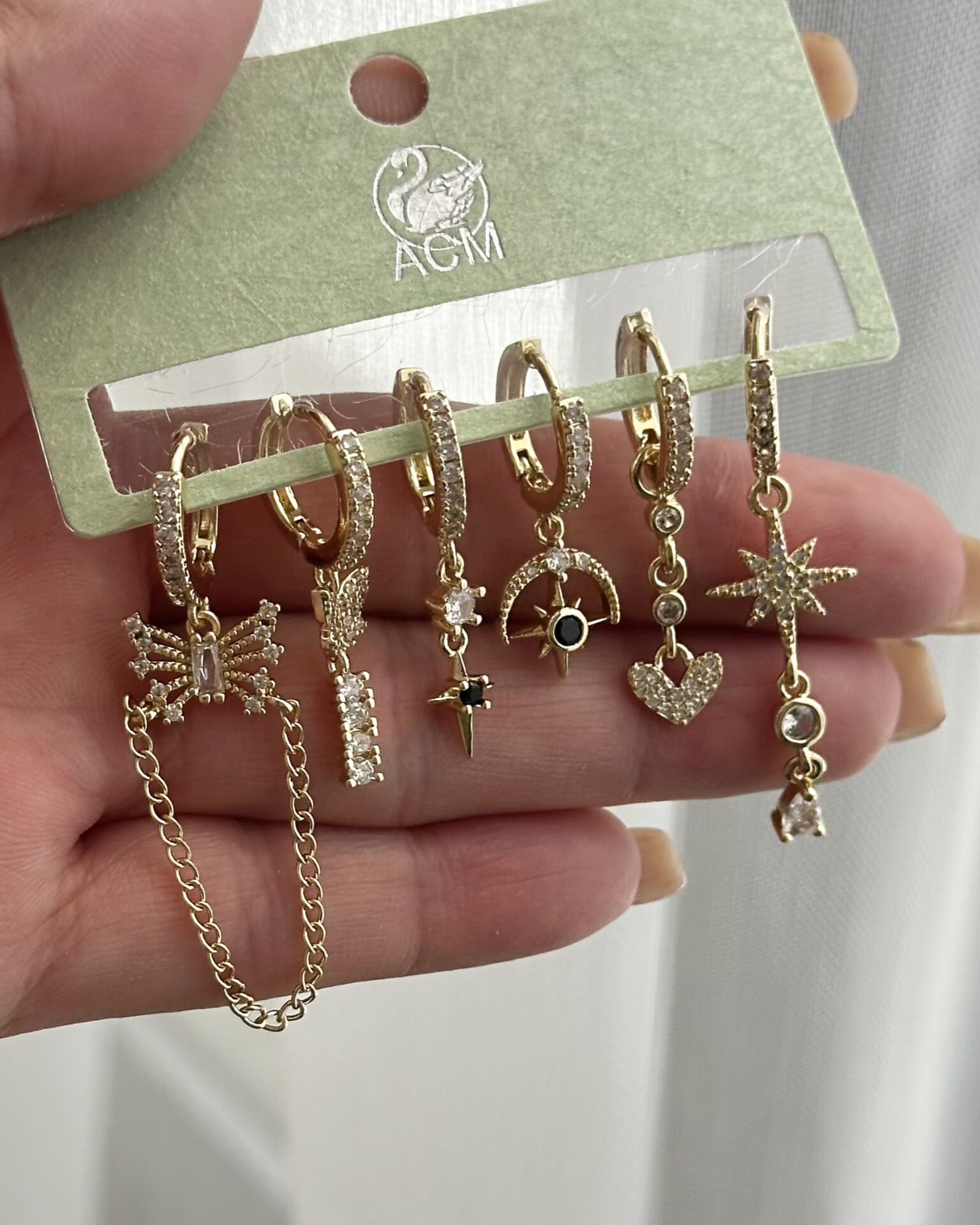 Altılı Küpe Seti No|3