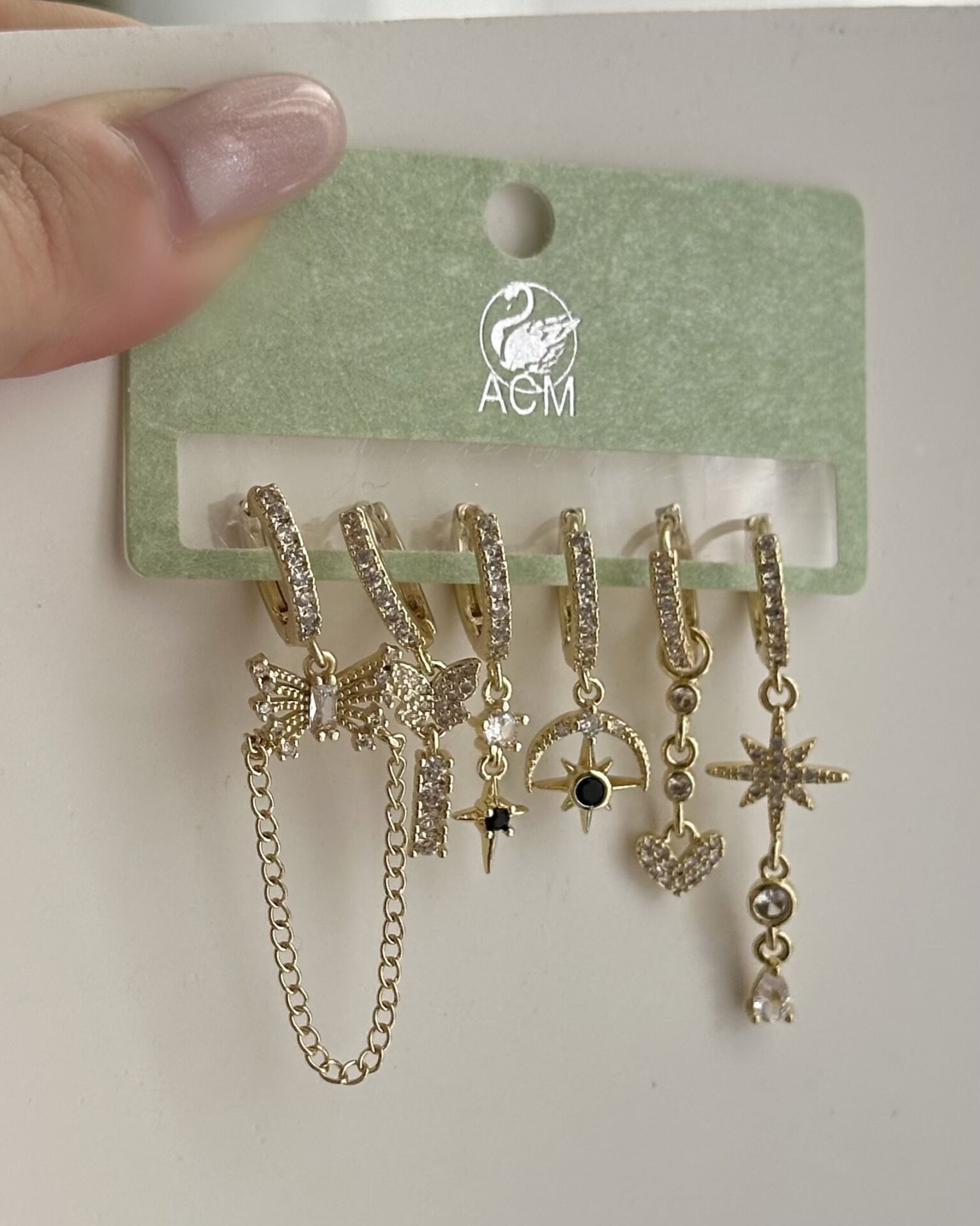 Altılı Küpe Seti No|3