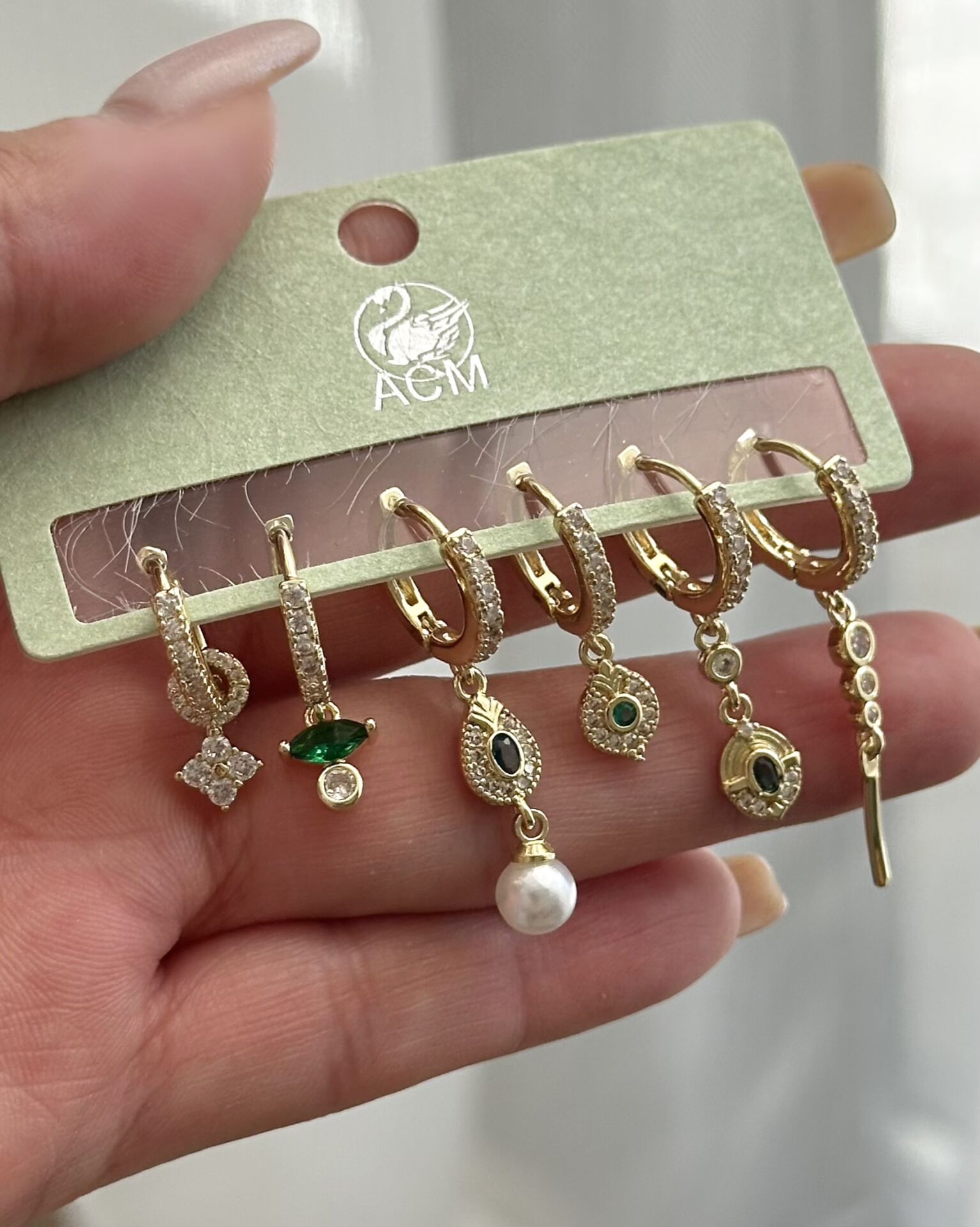 Altılı Küpe Seti No|1