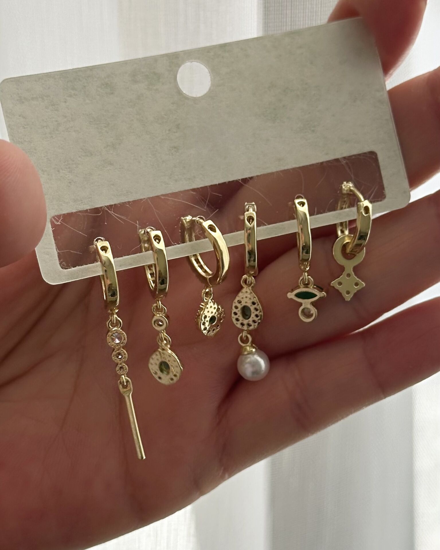 Altılı Küpe Seti No|1