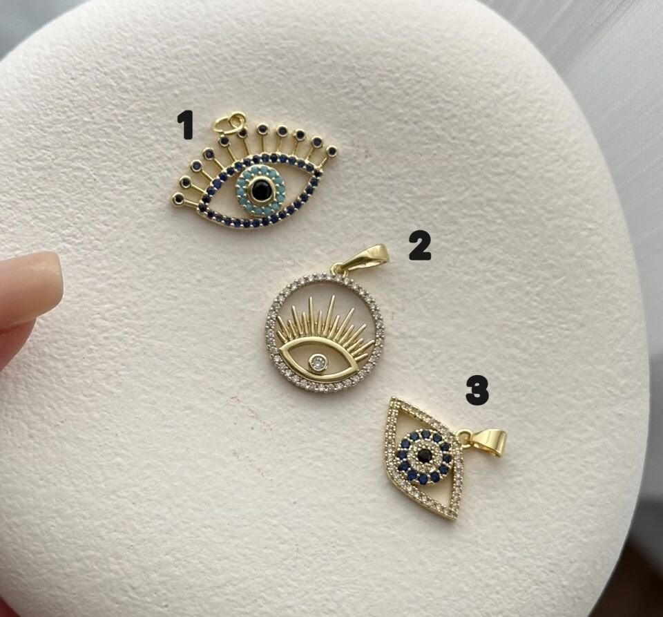 Açık Gold Kolye Uçları