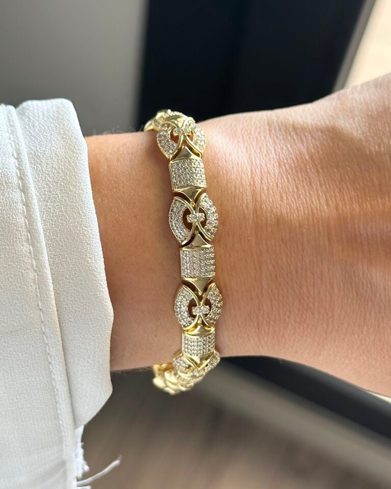 Açık Gold Baykuş Bileklik