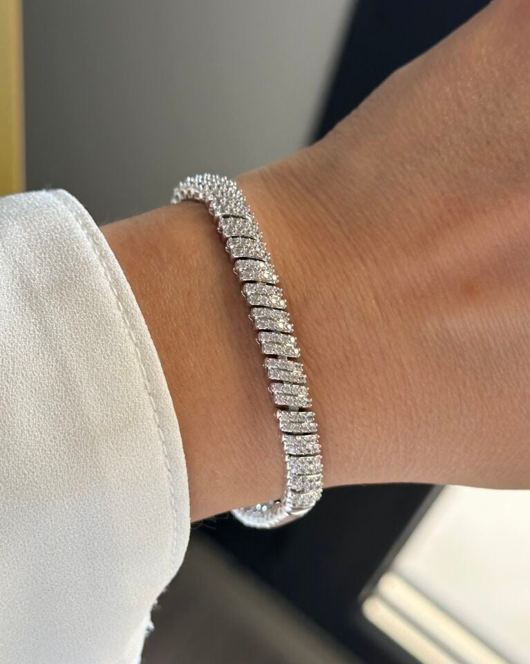 Silver İnce Sırma Bileklik