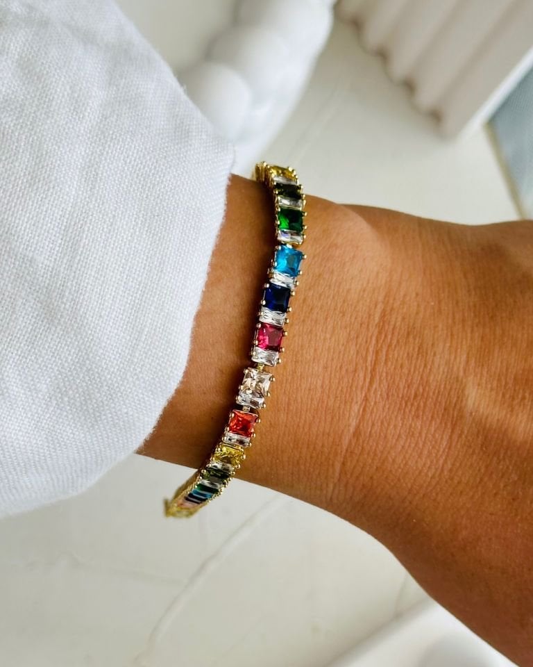 Açık Gold Multicolor Bileklik
