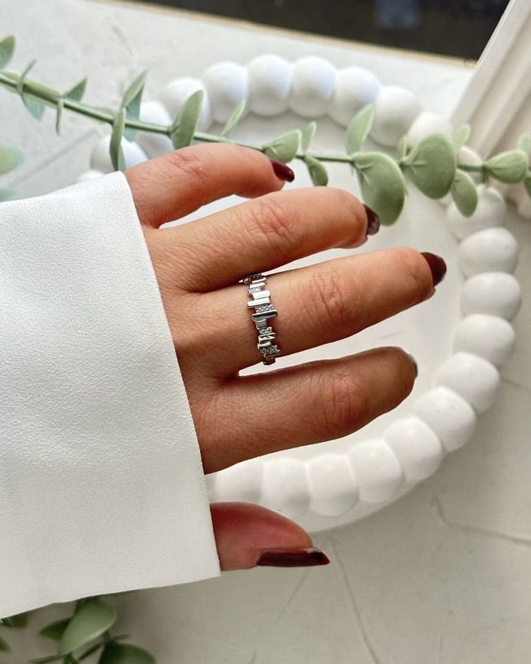 Silver Ritim Yüzük