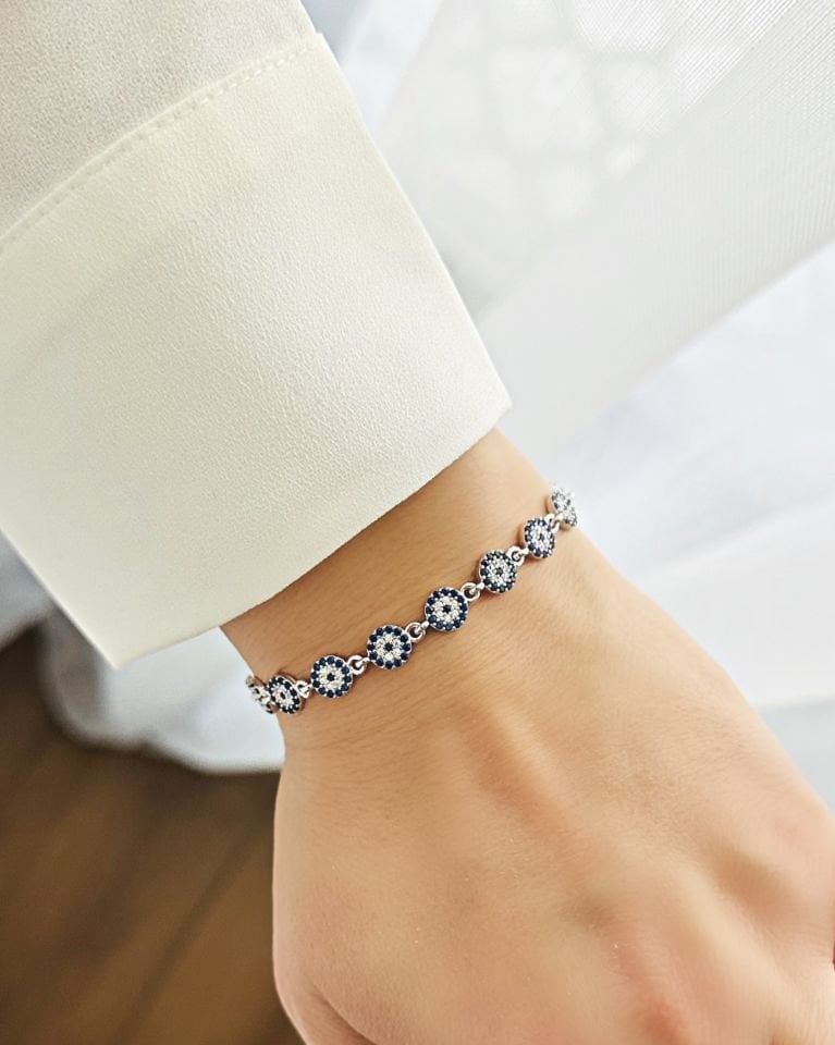 Nazar Bileklik|925 Gümüş