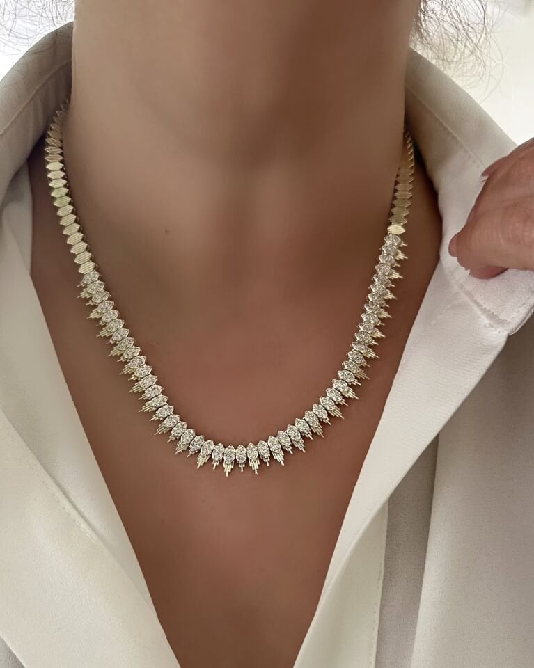Açık Gold Prenses Kolye